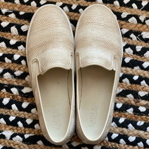 Ralph Lauren slip on’s